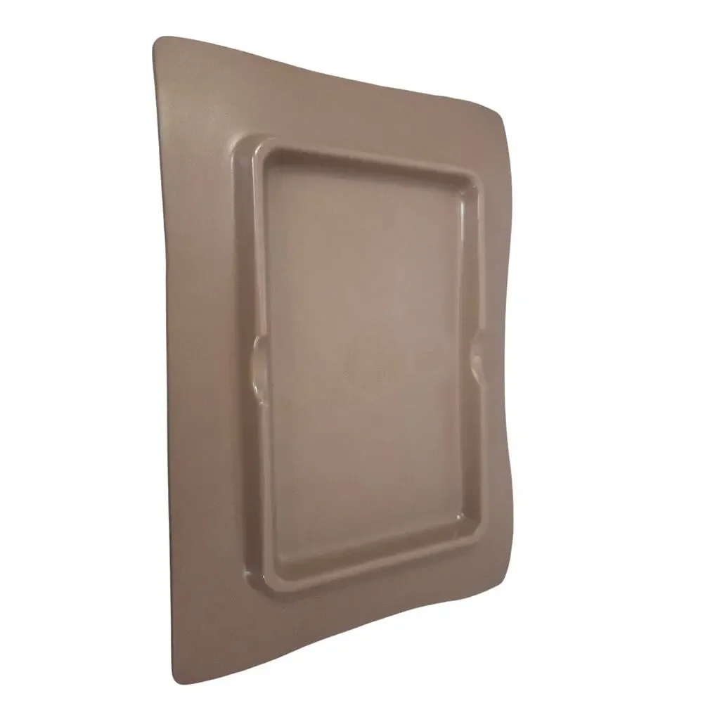 Cheforward David-Richmen Transform Faux Burled Wood Melamine Platter